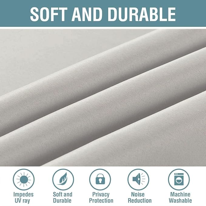 H.VERSAILTEX Blackout Curtain for Living Room Thermal Insulated Window - Image 4