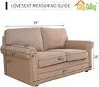 Easy-Going Reversible Loveseat Couch Cover - Image 7