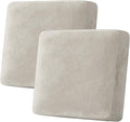 H.VERSAILTEX Velvet Stretch Couch Cushion Cover Plush Cushion Slipcover by HVERSAILTEX