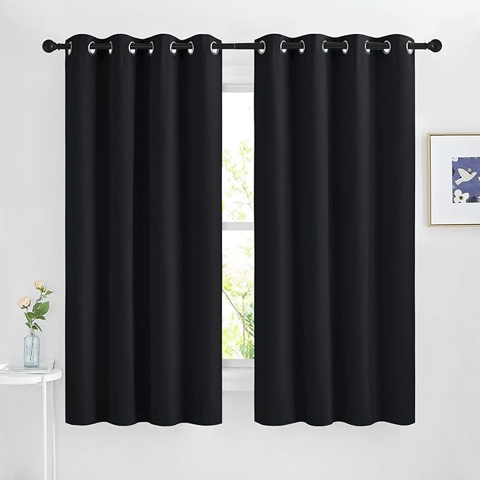 NICETOWN Black Curtains for Boys Room by NICETOWN