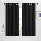 NICETOWN Black Curtains for Boys Room by NICETOWN