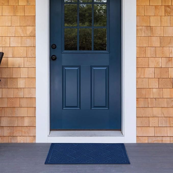 Mibao Front Door Mat, Dirt Trapper Welcome Mat - Image 6