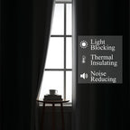 Estelar Textiler Ombre Greyish White and Green Blackout Curtains & Drapes - Image 3