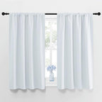 NICETOWN Greyish White Window Curtain Panels by NICETOWN