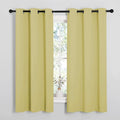 NICETOWN Paler Yellow Blackout Curtains by NICETOWN