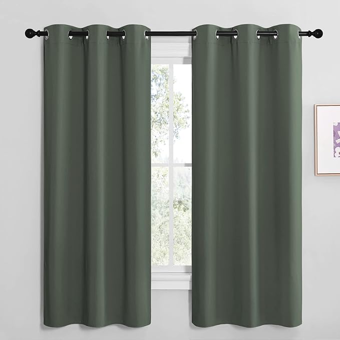 NICETOWN Blackout Curtain Panels, Home Decoration Thermal Insulated Solid by NICETOWN