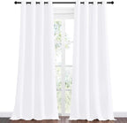 NICETOWN White Curtains for Sliding Door - Image 3
