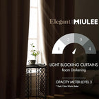 MIULEE Blackout Curtains 98 Inches Long - Image 2