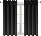 DWCN Blackout Curtains Thermal Insulated Energy Saving Bedroom and Kitchen - Image 8