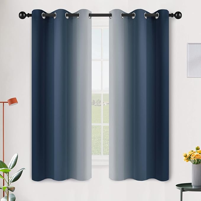 SimpleHome Ombre Room Darkening Curtains by SimpleHome