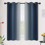 SimpleHome Ombre Room Darkening Curtains by SimpleHome