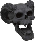 Stanbroil Fire Pit Skull Gas Log for Fireplace Halloween Decor