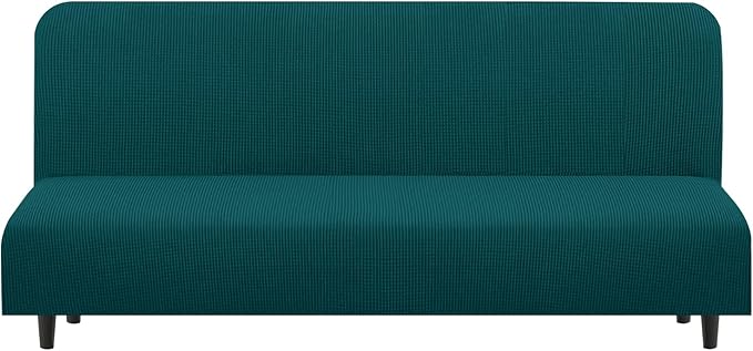 U-NICE HOME Stretch Futon Cover Armless Bed Slipcover by U-NICEHOME