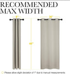 NICETOWN Kitchen Curtains for Decoration, Thermal Insulated Grommet Room - Image 7