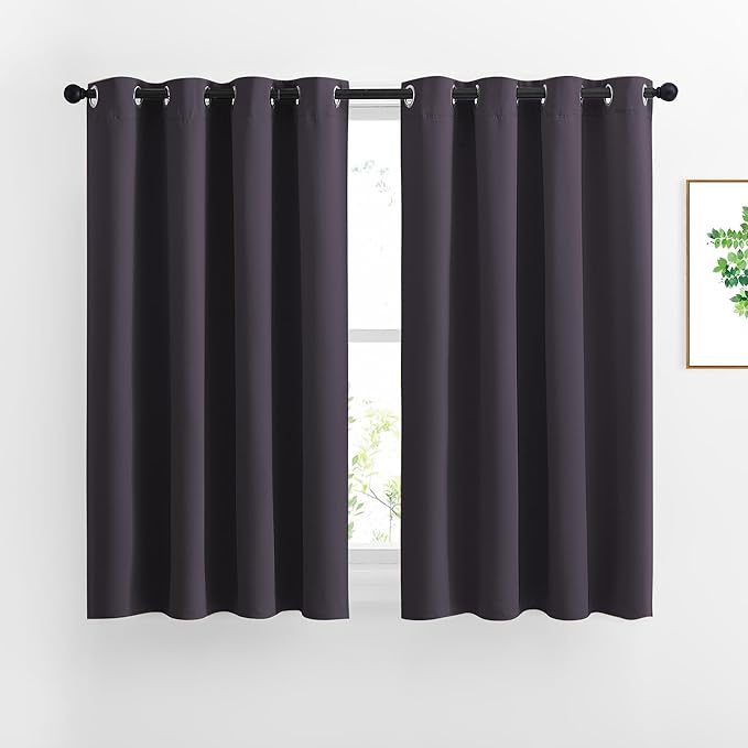NICETOWN Blackout Curtain Panels 45 inches by NICETOWN