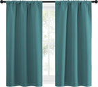NICETOWN Kitchen Curtains Blackout Drapes & Curtains, Energy Smart Window - Image 2