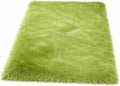 Goolela Lime Green Fluffy Fur Rug 3x5 by Goolela