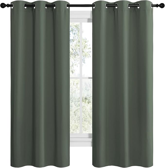NICETOWN Blackout Curtain Panels, Home Decoration Thermal Insulated Solid - Image 2