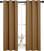 NICETOWN Sleek Blackout Curtains 40 inches Length - Image 2