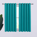 NICETOWN Peacock Teal Thermal Insulated Curtains Blackout Draperies, Window by NICETOWN