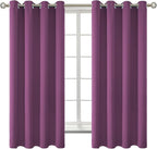 BGment Room Darkening Curtains 63 Inches Long by BGment