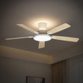TALOYA 52'' Ceiling Fans with Lights and Remote, Low Profile, Night Light