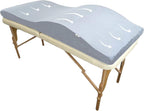 Lash Bed Topper, 23x70 in, Memory Foam Massage Table Topper, Pink