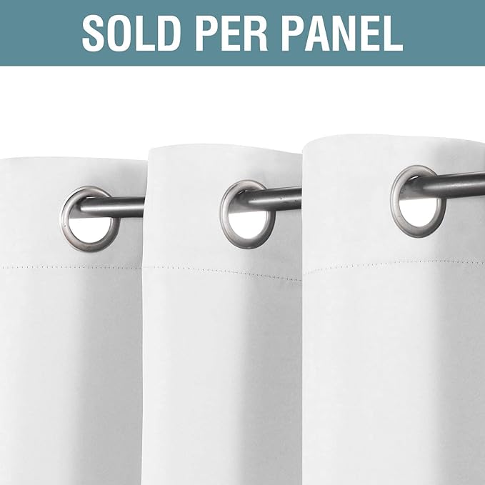H.VERSAILTEX White Curtain 84 inches Long - Image 2