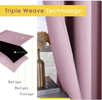 NICETOWN Blackout Curtain Panels - Image 3