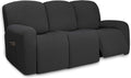 PureFit Super Stretch 3 Seats Recliner Chair Sofa Couch Cover by PureFit