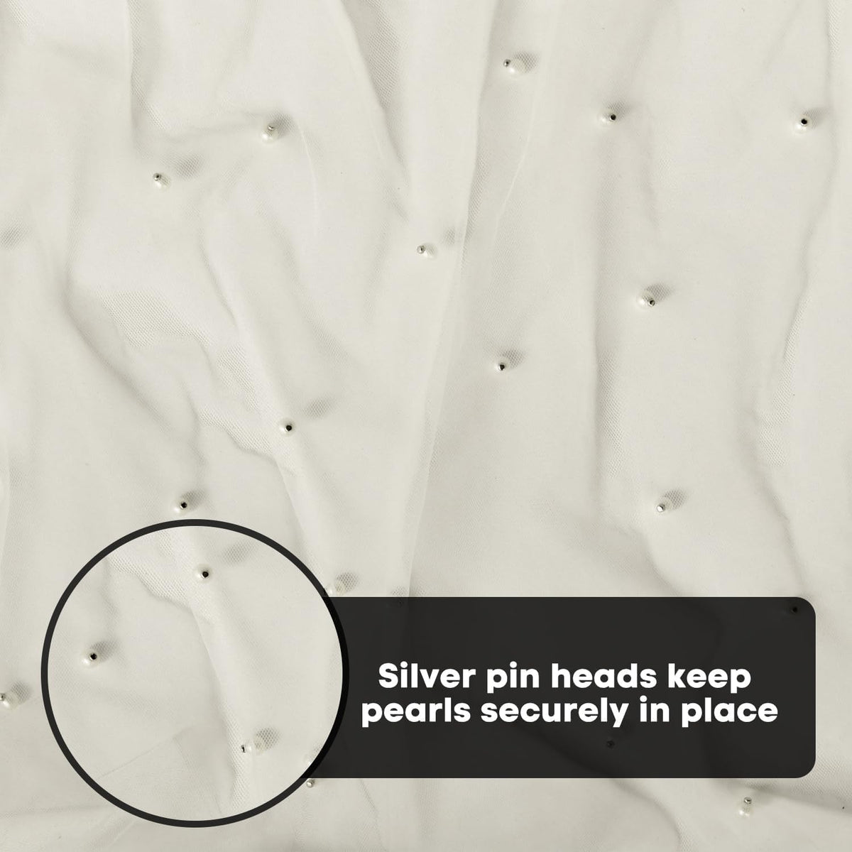 Artoid Mode 6-Pack Pearl Beige Gauze Table Runner 10FT Home Decor