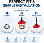 6 Pack Mop Head Replacement Compatible with O-Cedar EasyWring