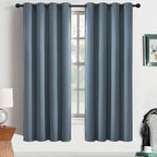 Yakamok Light Blocking Room Darkening Thermal Curtain Panels Blackout Curtains by Yakamok