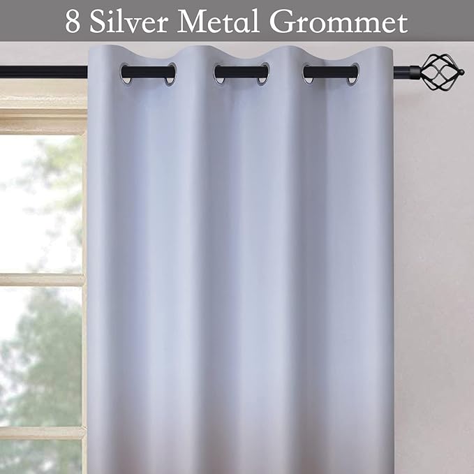 SimpleHome Ombre Room Darkening Curtains - Image 2