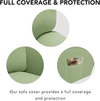 PureFit Super Stretch Recliner Cover Sofa Couch Cover - Image 4