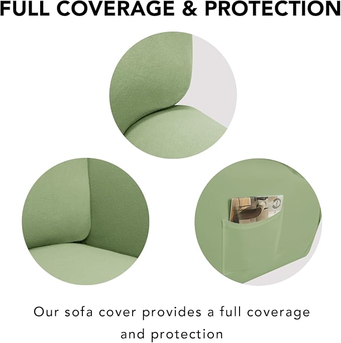 PureFit Super Stretch Recliner Cover Sofa Couch Cover - Image 4