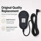 2 Button 5 Pin Remote Replacement Controller for Tranquil Ease 11560, 11560U, 11560UX, HCR1802_LN, 450314, Fit for Inseat, Best Home Furnishings Lift Chairs