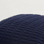 Fancy Homi 4 Packs Navy Blue Decorative Throw Pillow Covers 12x24 Inch - Image 5