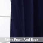Yakamok Room Darkening Extra Wide Blackout Curtains - Image 6