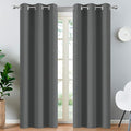 Yakamok Room Darkening Grommet Window Drapes Thermal Insulated Light Blocking by Yakamok