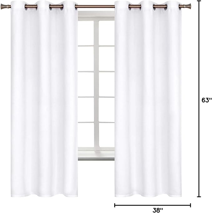 BGment Room Darkening Curtains 63 Inches Long - Image 7