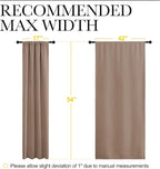 NICETOWN Kitchen Window Blackout Curtains - Image 7