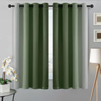 SimpleHome Ombre Room Darkening Curtains - Image 2
