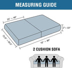 H.VERSAILTEX Super Stretch Individual Seat Cushion Covers - Image 3
