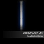 LEMOMO Blackout Curtains 52 x 72 inch/Royal Blue Curtains Set of 2 - Image 3