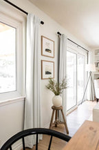 100% Blackout Shield Linen Blackout Curtains - Image 5