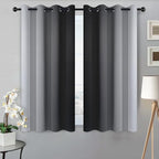 SimpleHome Ombre Room Darkening Curtains - Image 2