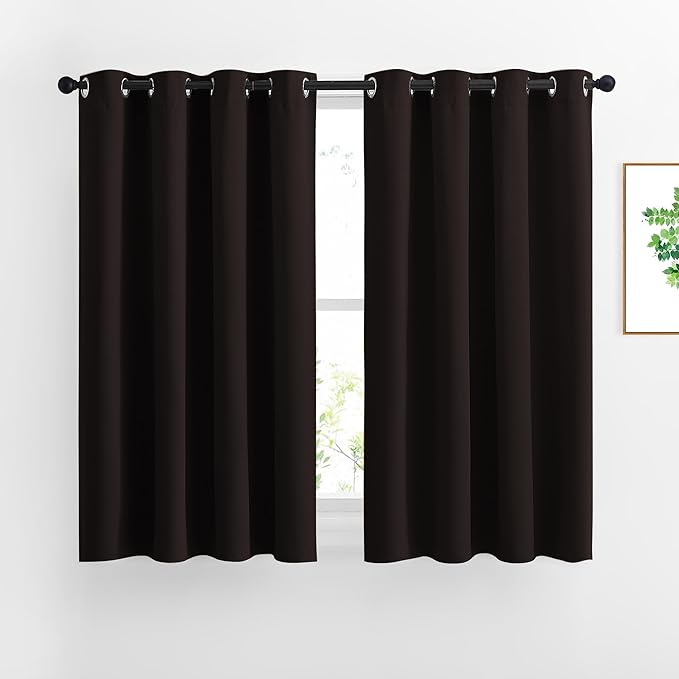 NICETOWN Blackout Curtains for Windows 54 inch Length by NICETOWN