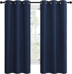 NICETOWN Blackout Draperies Curtains, All Season Thermal Insulated Solid - Image 2