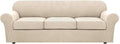 H.VERSAILTEX 4 Piece Stretch Sofa Covers by HVERSAILTEX